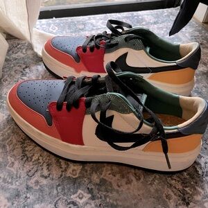 Nike primary multi-color air size 9